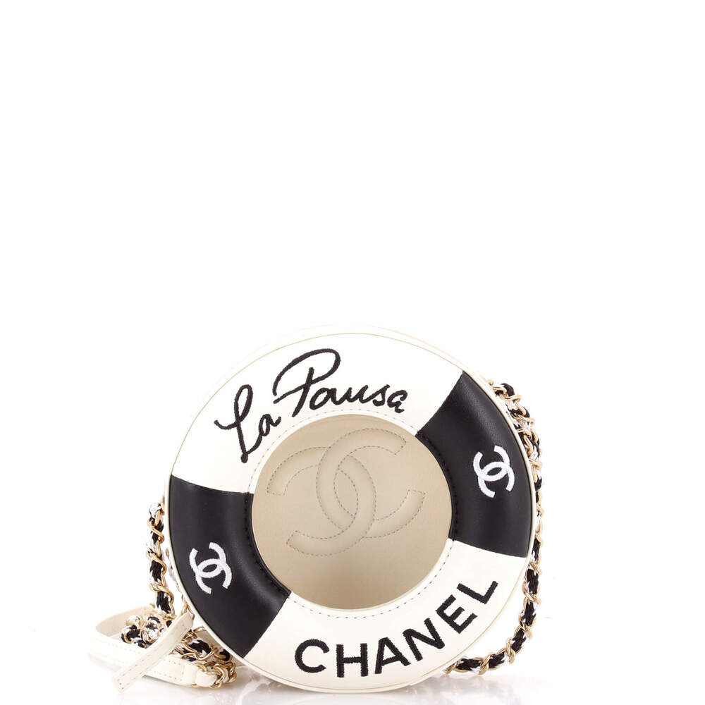 Chanel Lifesaver Round Crossbody Bag #264267C38B